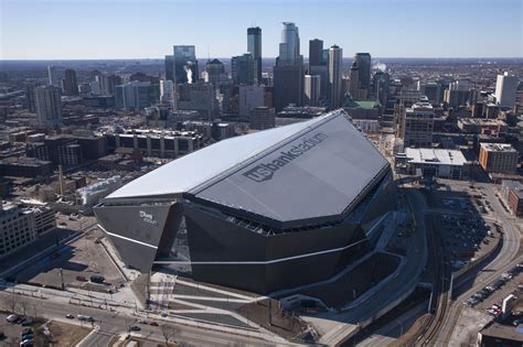 Minneapolis us bank stadium - U.S. Bank Stadium address: 401 Chicago Ave Minneapolis, MN 55415. ... Click here to view a map of all possible parking options near U.S. Bank Stadium. Single Game Pre-Paid Parking.